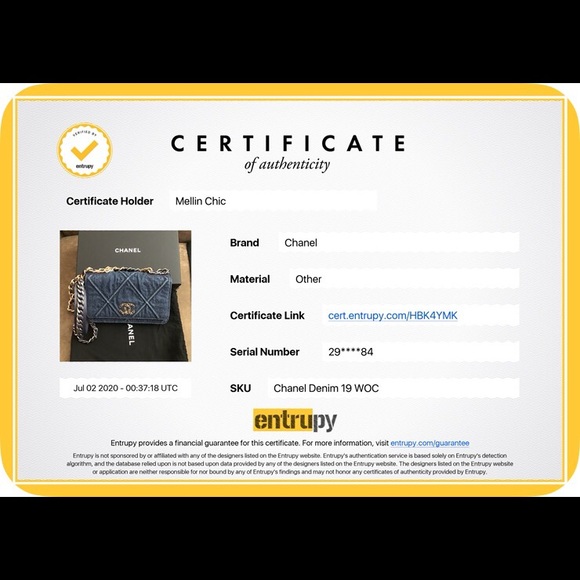 💓Sold💓Chanel 19 WOC - Picture 14 of 16